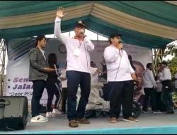 Gelar Jalan Sehat, AREA FOR RI1 Siap Bantu Aparat Amankan Pemilu 2024